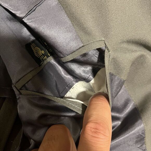 J. Press Wool Sportscoat Blazer 3 Button Green Made In USA Mens Size 40R - Picture 13 of 16